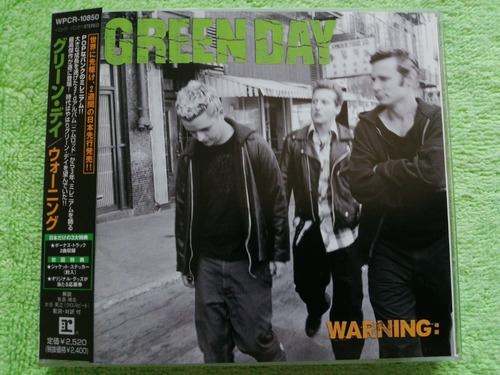 Eam Cd Green Day Warning 2000 Sexto Album Edicion Japonesa