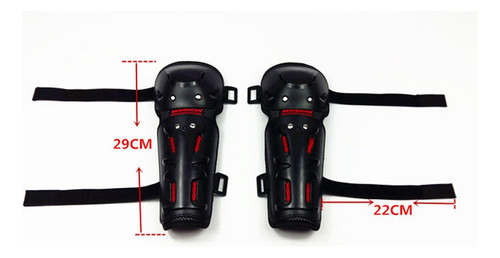 A Joelheiras E Cotoveleiras Para Motocicleta, Joelheiras