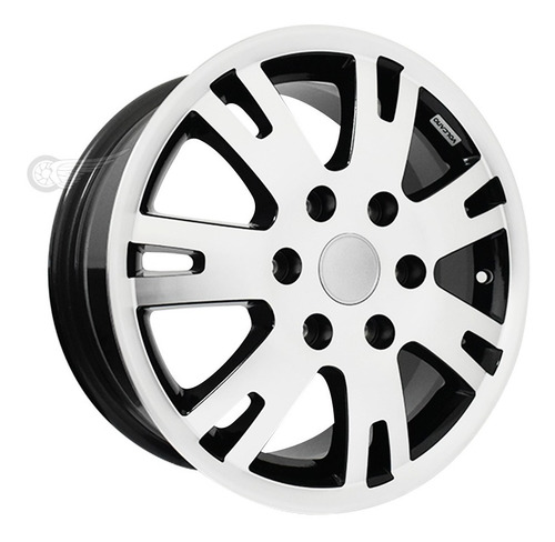 Imagen 3 de 9 de Llanta Volcano Europa Sprinter Toyota Hiace 6x130 Rodado 16