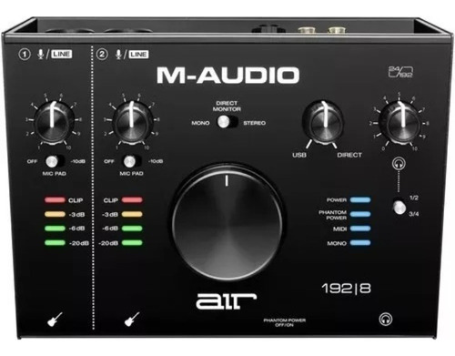 Interfaz M-audio Air 192|8 Midi