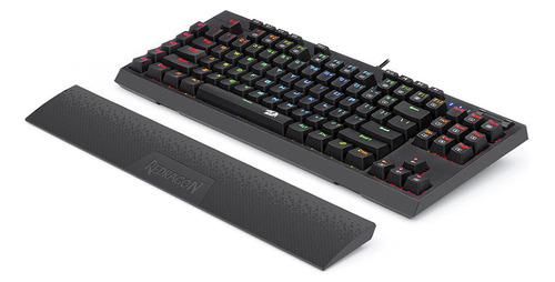 Teclado Gamer Óptico Redragon Broadsword Pro K588 Rgb Black