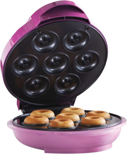 Maquina De Donas, Antiadherente, Rosa