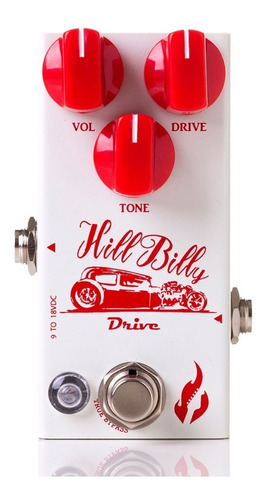 Pedal Guitarra Fire Custom Shop Hill Billy Drive Mini