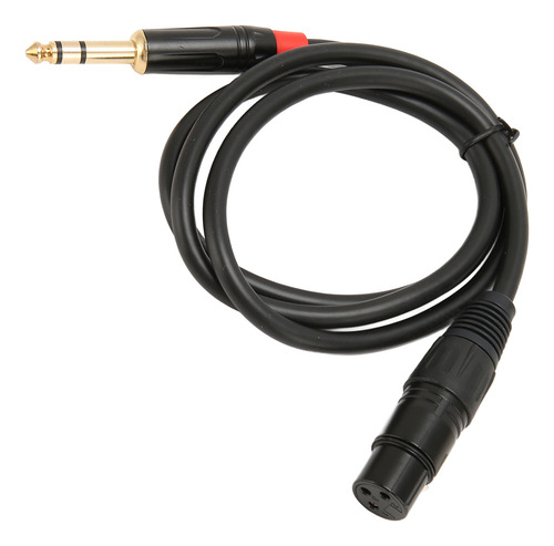 Cable Xlr Hembra A Trs De 3 Pines, Xlr A Trs Audio De 6,35 M