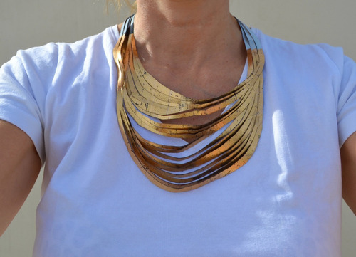 Imagen 4 de 5 de Collar Ondas Corto - Colores Varios