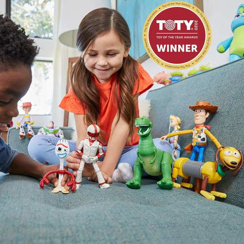 Disney Pixar Toy Story 4 Storytelling 2-pack Con 3 En Tall F