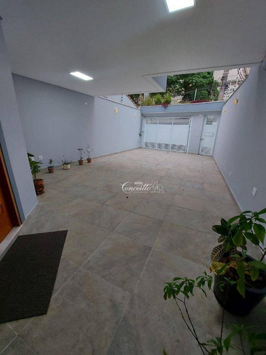 Imagem 4 de 30 de Sobrado Com 3 Dormitórios À Venda, 235 M² Por R$ 1.600.000,00 - Vila Assunção - Santo André/sp - So0105
