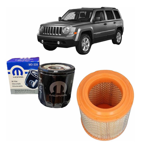 Pack Filtros Aceite + Aire Jeep Patriot 2012/ 2016 2.0 2.4