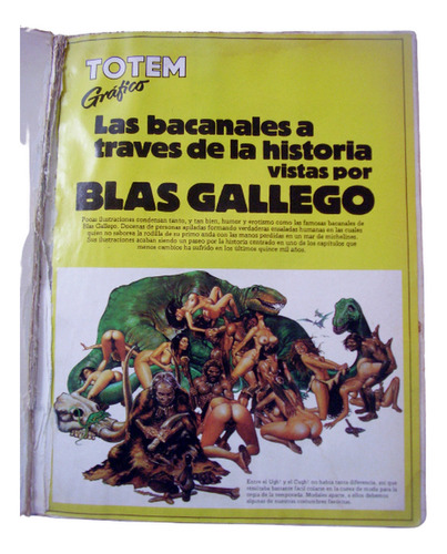 Cuadernillo Comic Blas Gallego Totem Grafico Dolly Astraxy A