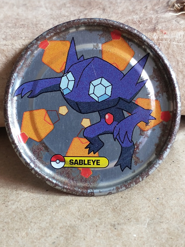Tazos Pokémon Silver#t-52 Sableye Fantasma Sabritas'07