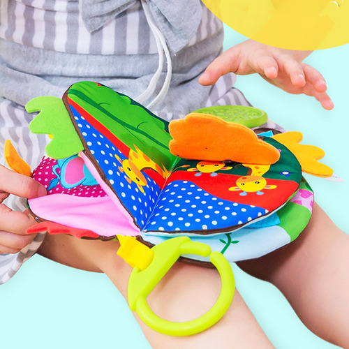Libro De Tela Para Bebé Impermeable Suave Seguro Bonito