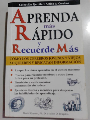 Aprenda Más Rápido Y Recuerde Más David Gamon