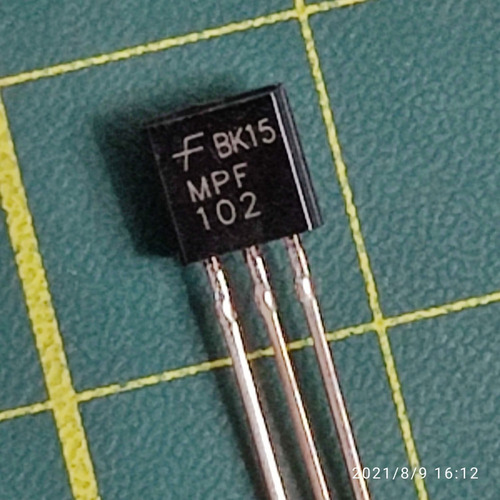 Mpf102 Transistor Jfet Canal N 10 Pçs Pronta Entrega