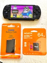 Comprar Impecable Psp Edición Monster Hunter 64gb Lleno De Juegos Negro