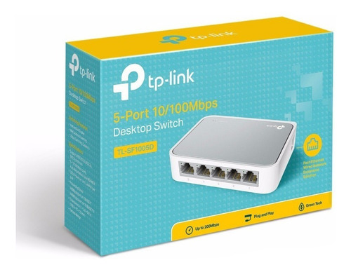 Imagen 5 de 7 de Switch Tp Link 5 Puertos 10/100 Mbps Ethernet