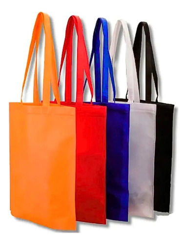 10 Sacolas Ecobag 80gr Eventos Mercado Sacolinhas Tnt 30x35 Branco
