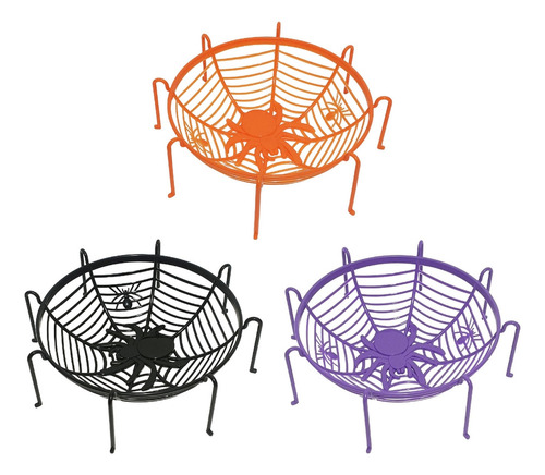 Gpp Fruteros Con Forma De Telaraña (bk) Para Caramelos
