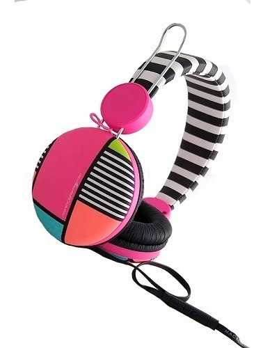 Audifono Diadema Mcbeth Mb-hm022-mns Con Microfono Rosa