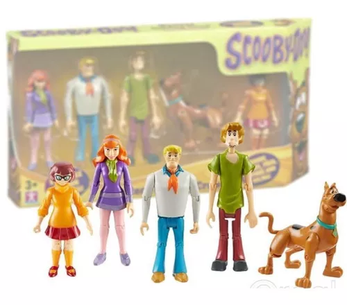 Pack de 5 Scooby Doo Mystery Resolver Figura Crew 