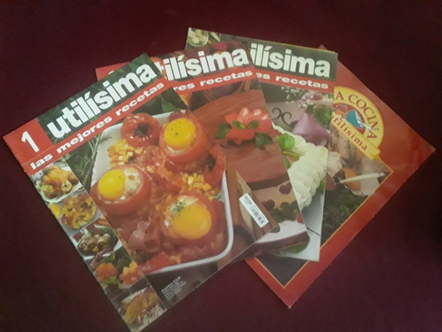 Lote Por 4 Utilisima Las Mejores Recetas