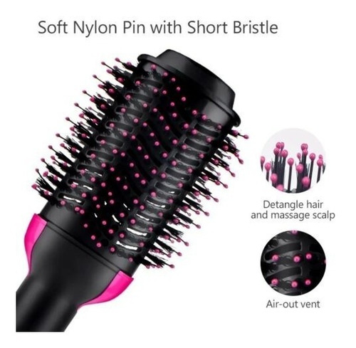Cepillo eléctrico seco 3 en 1 Alisa Professional que da forma al cabello