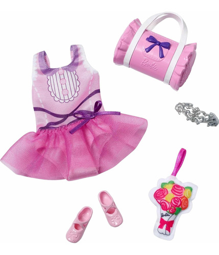 Barbie Ropa, Paquete De Moda Para Muñecas, Leotardo Accesori