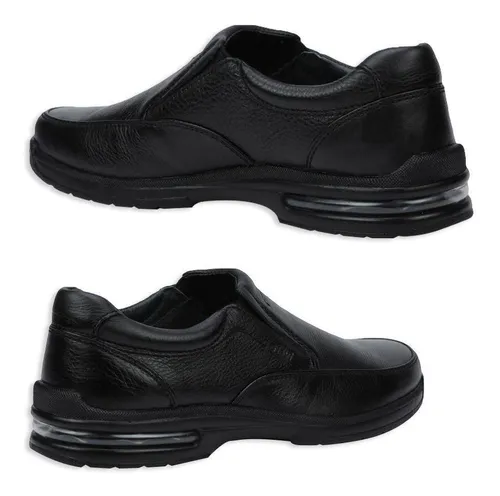Zapato Confort Flexi 2802 Negro Caballero Moda Oto o Oficina
