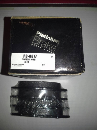 Pastilla De Freno Cinascar Hafei Lobo Platinium Brake 0377