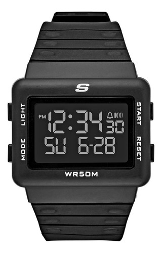 Reloj Para Hombre Skechers Sr1077 Negro