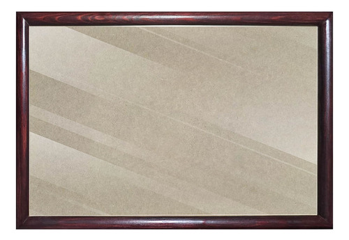 1 Marco De Madera 55x75cm Todo Incluido V. Claro Caoba Clasico