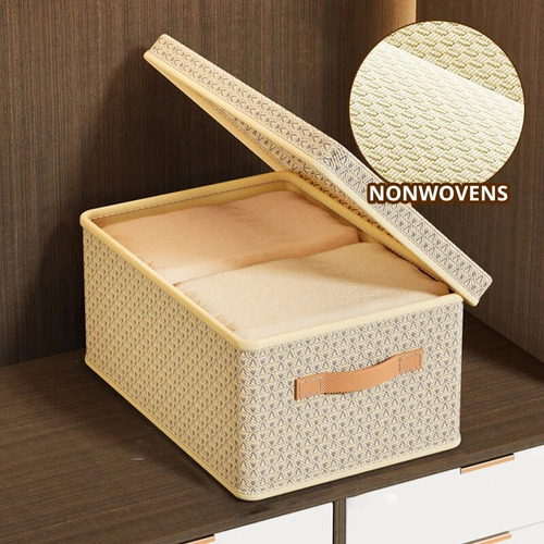 Djjcaja De Almacenamiento Lavable Y Plegable Con Tapa