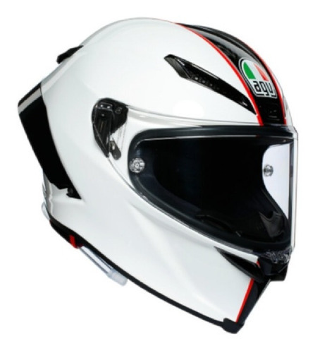 Casco Para Motociclismo Agv Pista Gp Rr Scudera Cnwerd Color Blanco Tamaño del casco XL