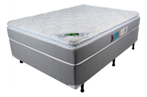 Cama Box Casal Molas Ensacadas Pillow Top Maxi