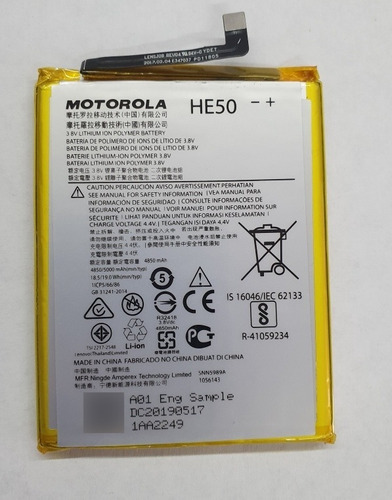 Bateria Motorola E4 Plus He50