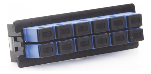 Placa Acopladora P/distribuidor De Fibra Óptica Lp-fo-s12-sm