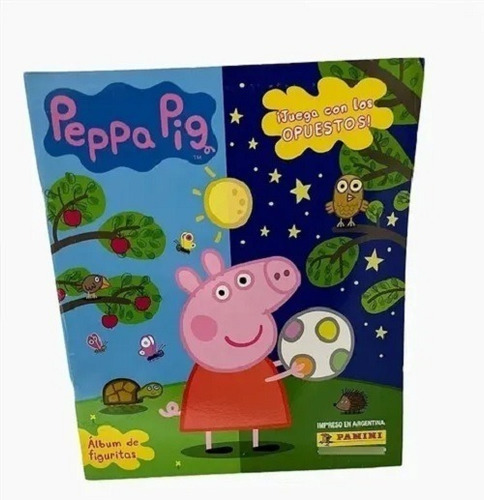 Album Peppa Pig Juega Con Los Opuestos Original Panini