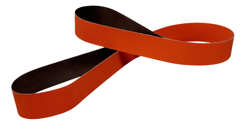 Cinturon Tela Yf Peso L-flex Unidad Color Naranja