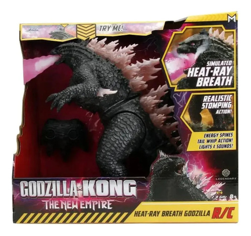 Heat Ray Breath Godzilla X Kong New Empire Control Remoto
