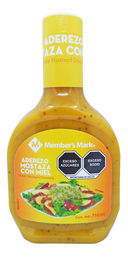 Aderezo Sabor Mostaza Con Miel Member's Mark 710ml