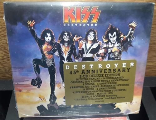 Kiss - Destroyer 45th Anniversary 2cd´s Deluxe Edition