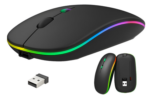 Mouse Sem Fio Bluetooth Recarregável
