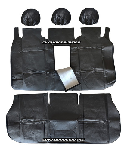 Imagen 4 de 5 de Funda Cubre Asientos Tapizados Qkl Ford Ranger Cd 2016 (d28)