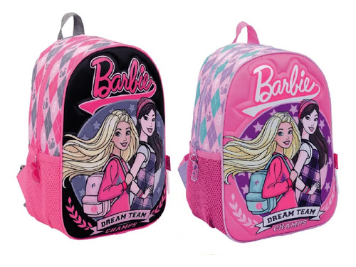 Mochila Espalda Barbie College 12 Pulgadas Playking