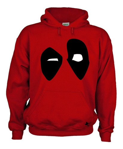 Sudadera Capucha Deadpool Super Héroes Ojos Marvel Mod. 01