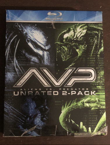 Alien Vs Depredador 1 Y 2 Pelicula 2 Blu-ray (Usado)