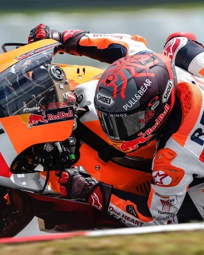 Casco de moto Shoei X Spirit 3 Norick Mm93 Marquez Alex de diferentes colores, diseño Marquez Concept 2.0, talla 61/62 (XL)
