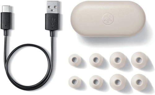 Auriculares Yamaha In Ear Bluetooth Tw-e3b Inalámbricos Bt Color Gris
