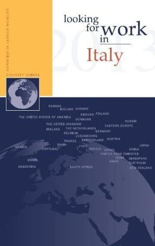 Libro: Buscando Trabajo En Italia