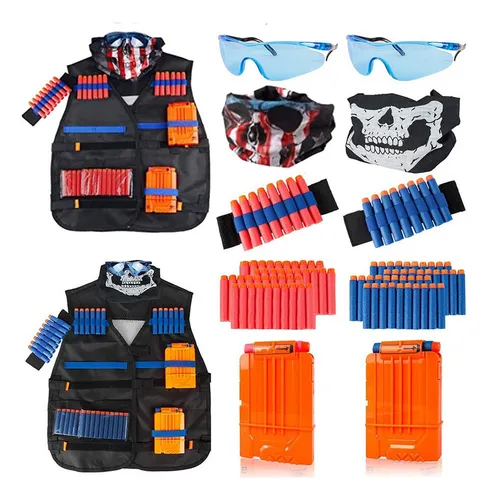 comprar 2 Juegos De Chalecos Tácticos Para Niños Para Armas Nerf