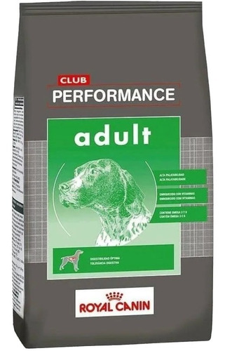 Royal Canin Performance Club Adulto 20 Kg Envio Gratis País